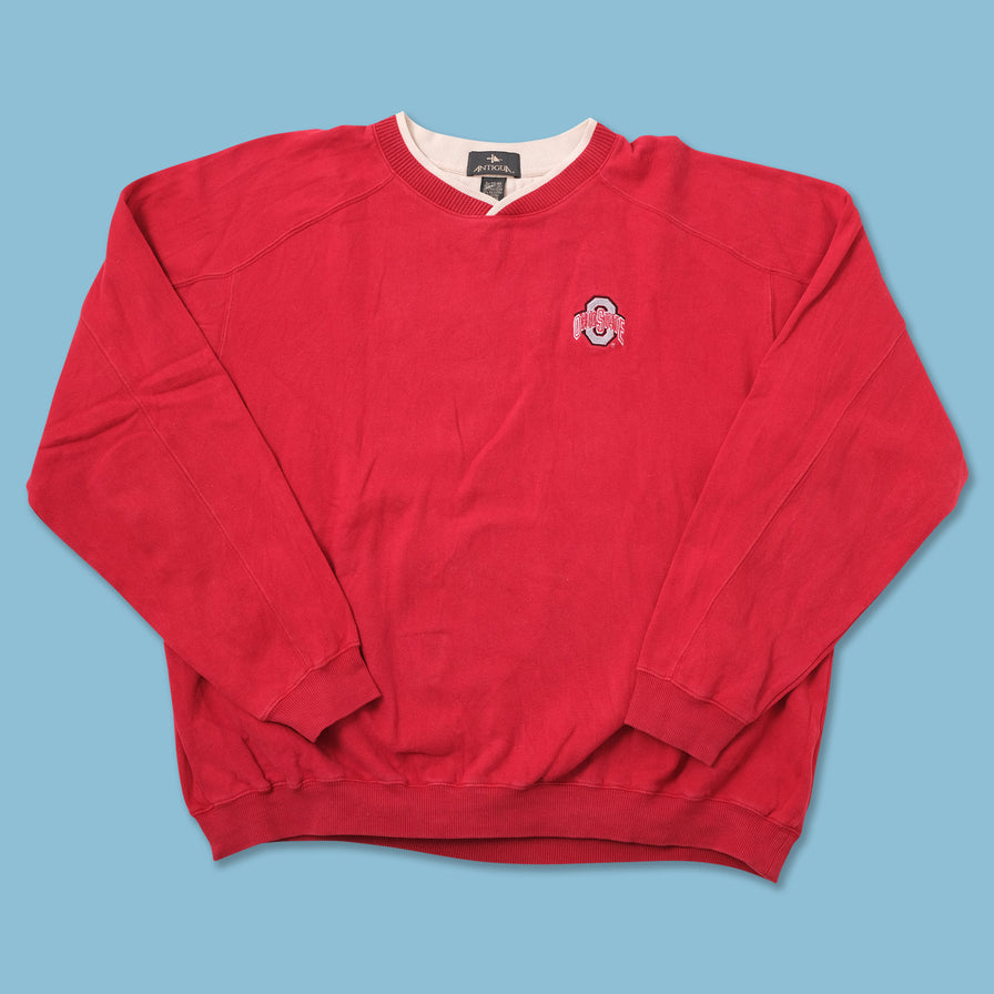 Vintage Ohio State V-Neck Sweater XLarge - Double Double Vintage