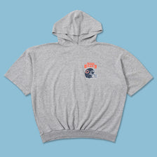 Vintage Chicago Bears Hooded T-Shirt XLarge - Double Double Vintage