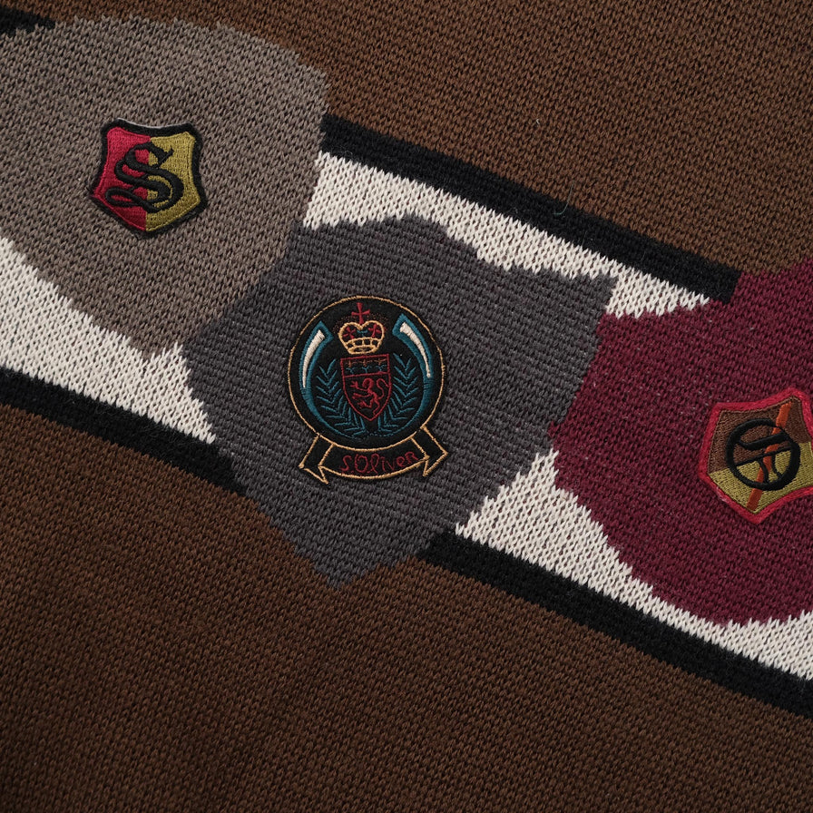 Vintage S. Oliver Q-Zip Sweater Large - Double Double Vintage