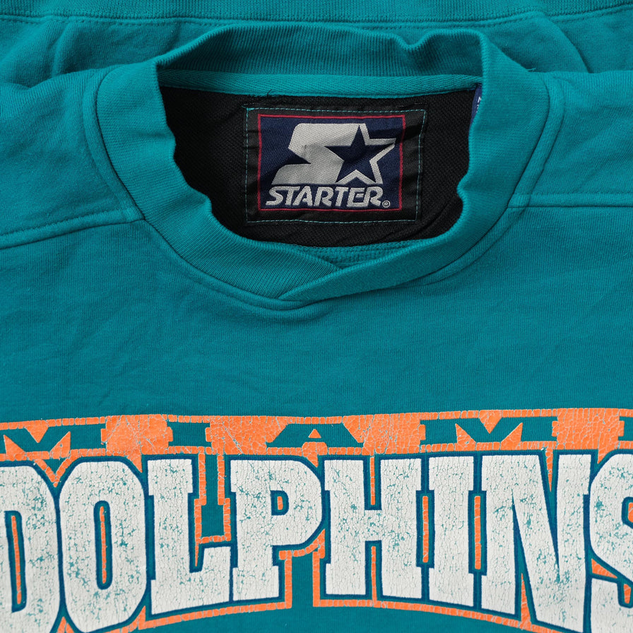 Vintage Starter Miami Dolphins Sweater XLarge - Double Double Vintage