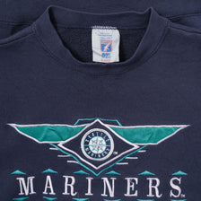 Vintage Seattle Mariners Sweater Large - Double Double Vintage