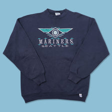 Vintage Seattle Mariners Sweater Large - Double Double Vintage