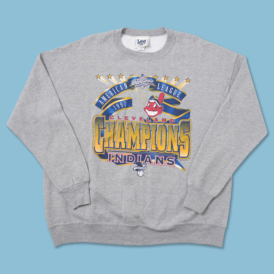 Vintage 1997 Cleveland Indians Sweater XXLarge - Double Double Vintage