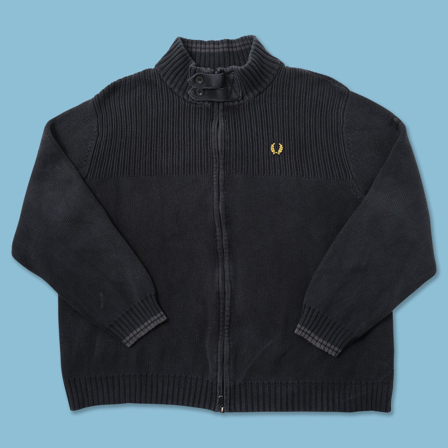 Vintage Fred Perry Knit Jacket XLarge - Double Double Vintage