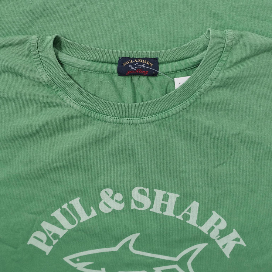 Vintage Paul & Shark T-Shirt Medium - Double Double Vintage