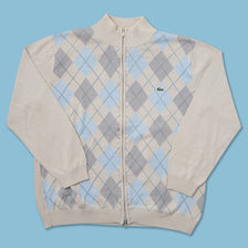 Vintage Lacoste Knit Jacket Medium - Double Double Vintage