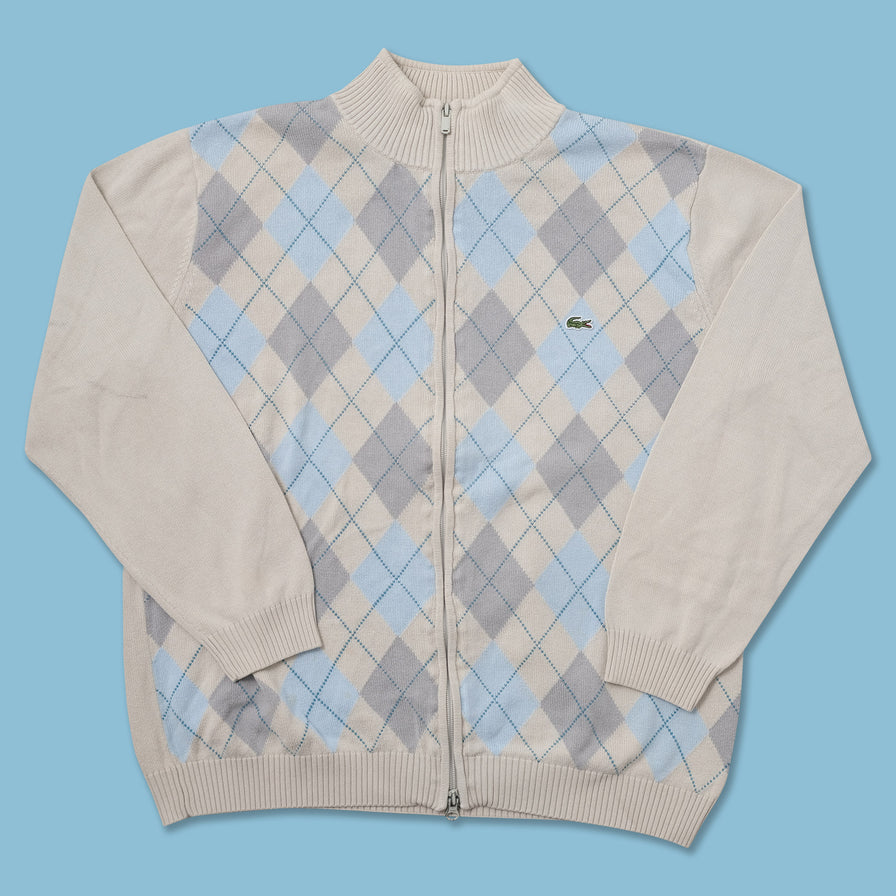 Vintage Lacoste Knit Jacket Medium - Double Double Vintage