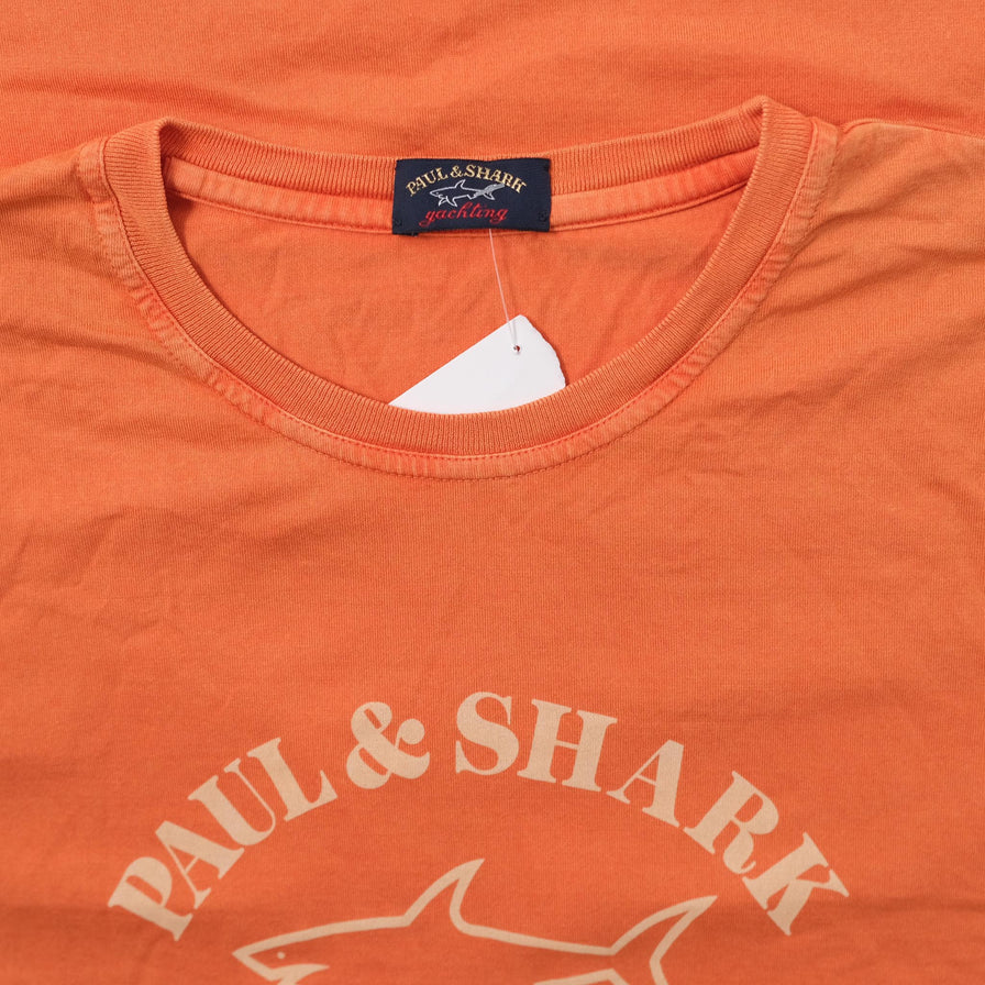 Vintage Paul & Shark T-Shirt Large - Double Double Vintage