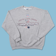 Vintage 2001 New England Patriots Sweater Large - Double Double Vintage