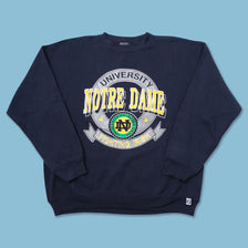 Vintage Notre Dame Sweater XXLarge - Double Double Vintage