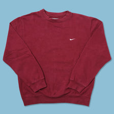 Vintage Nike Mini Swoosh Sweater Medium - Double Double Vintage