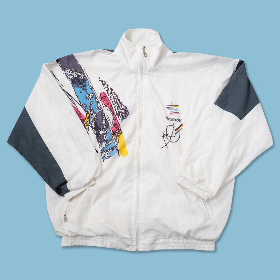 Vintage Reebok Track Jacket XLarge - Double Double Vintage