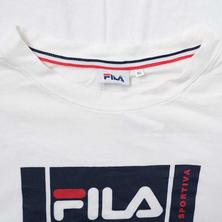 Vintage Fila T-Shirt XLarge - Double Double Vintage