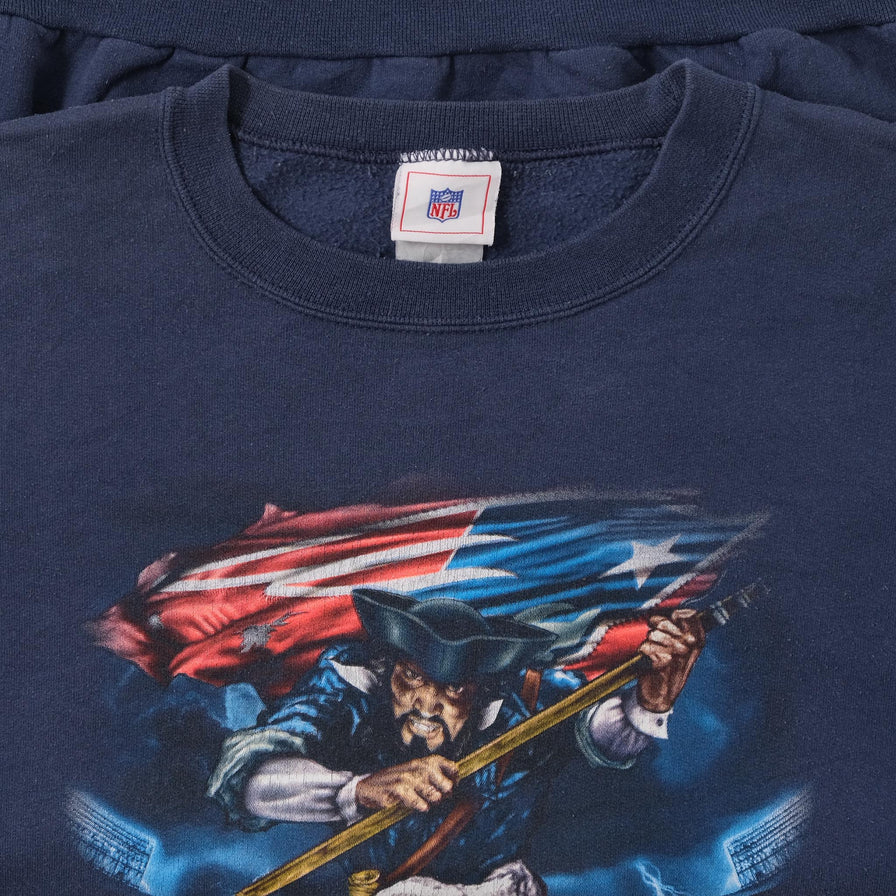 Vintage New England Patriots Sweater XLarge 