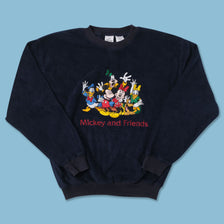Vintage Disney Mickey Mouse Fleece Medium 