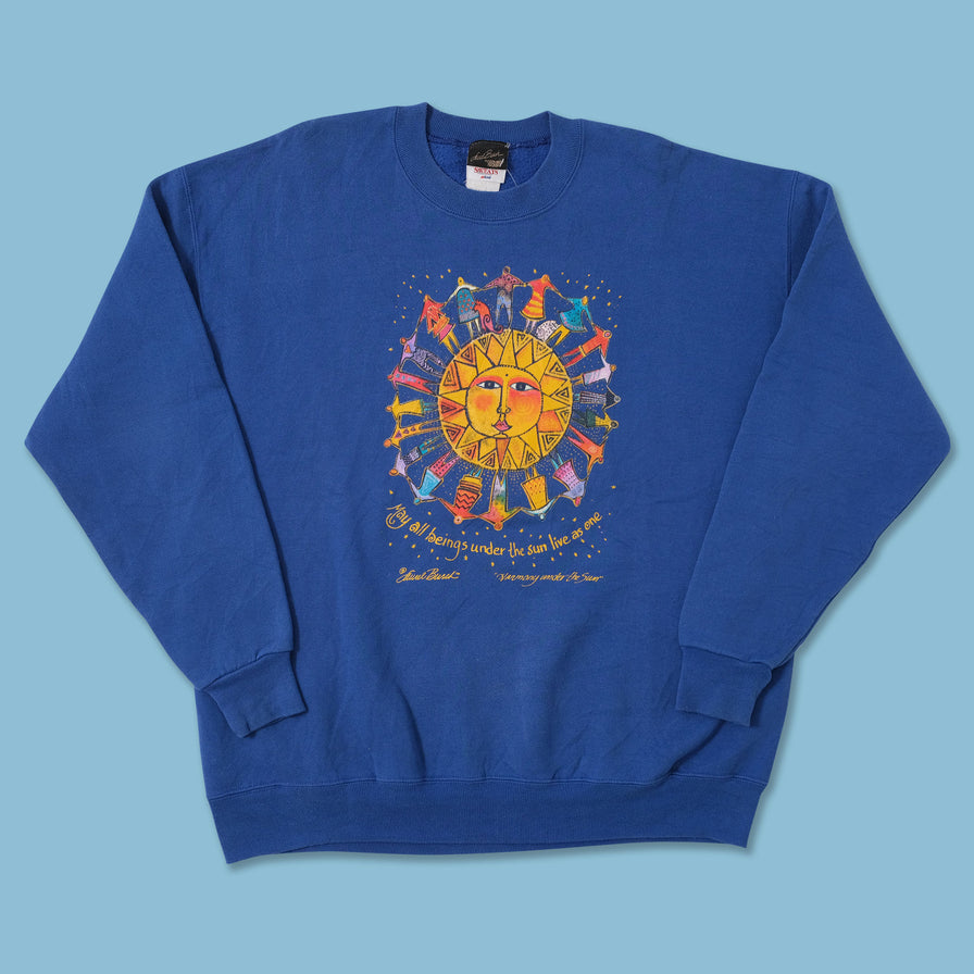 Vintage Harmony Under The Sun Sweater XLarge 
