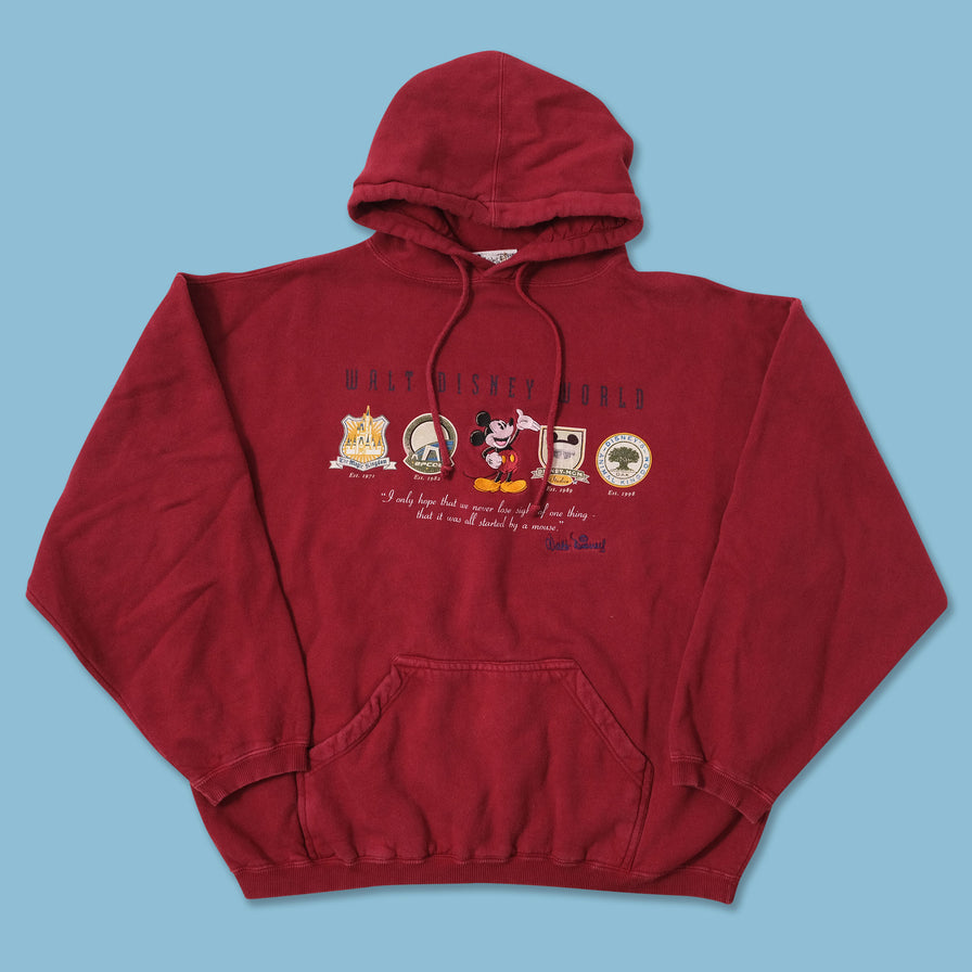 Vintage Disney Mickey Mouse Hoody Large 