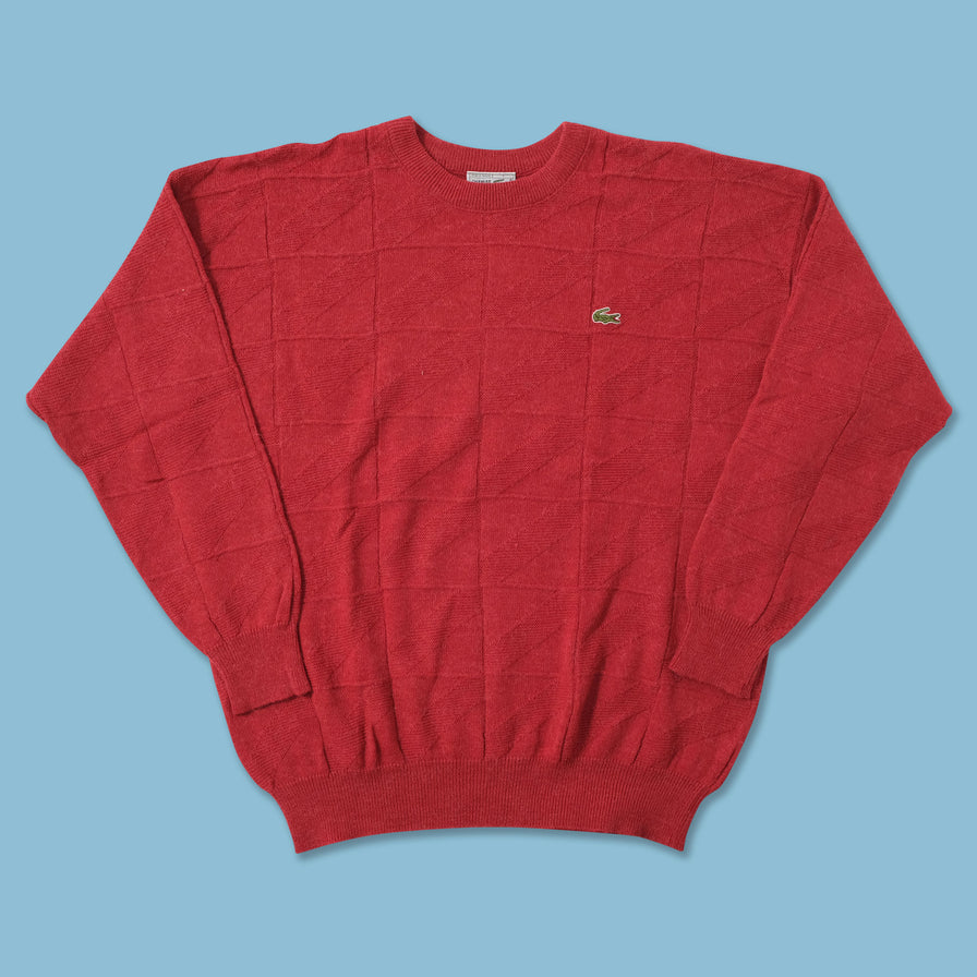 Vintage Lacoste Knit Sweater XLarge 