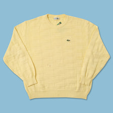 Vintage Lacoste Knit Sweater Medium 