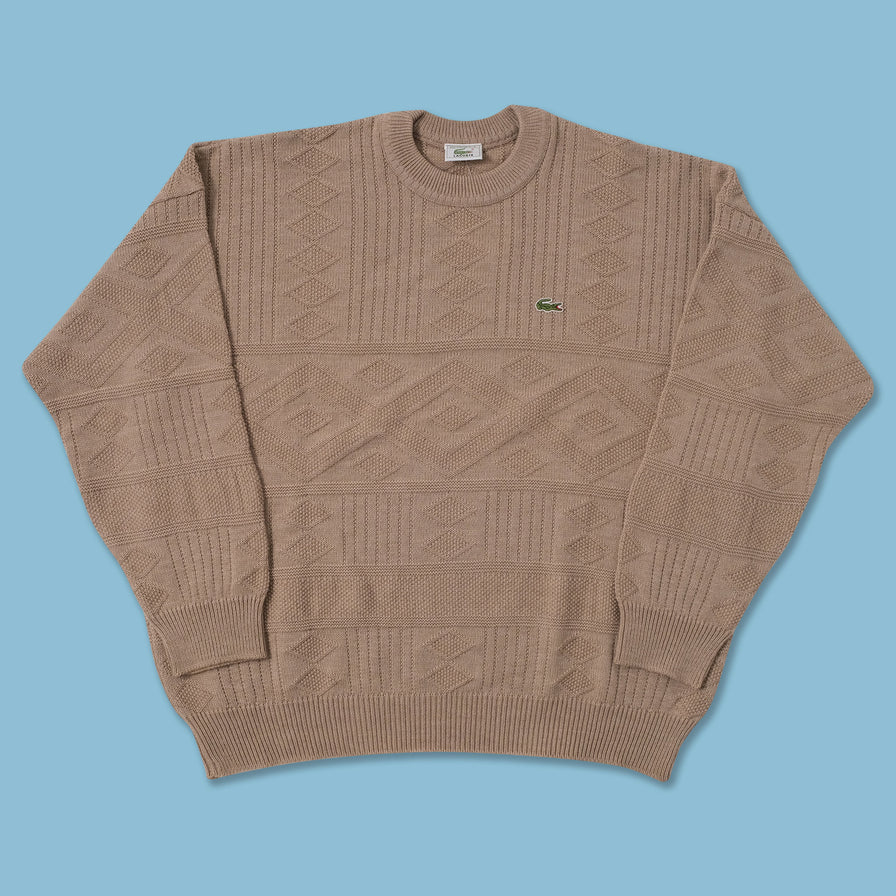 Vintage Lacoste Knit Sweater XXLarge 
