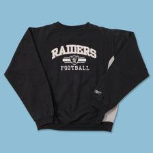 Vintage Reebok Oakland Raiders Sweater Small 