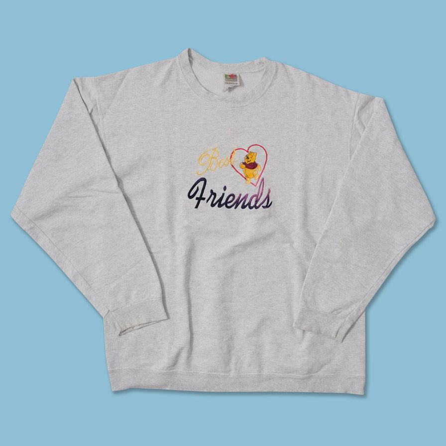Vintage Winnie Pooh Best Friends Sweater Large 