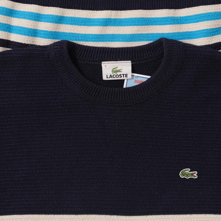 Vintage Lacoste Knit Sweater Medium 