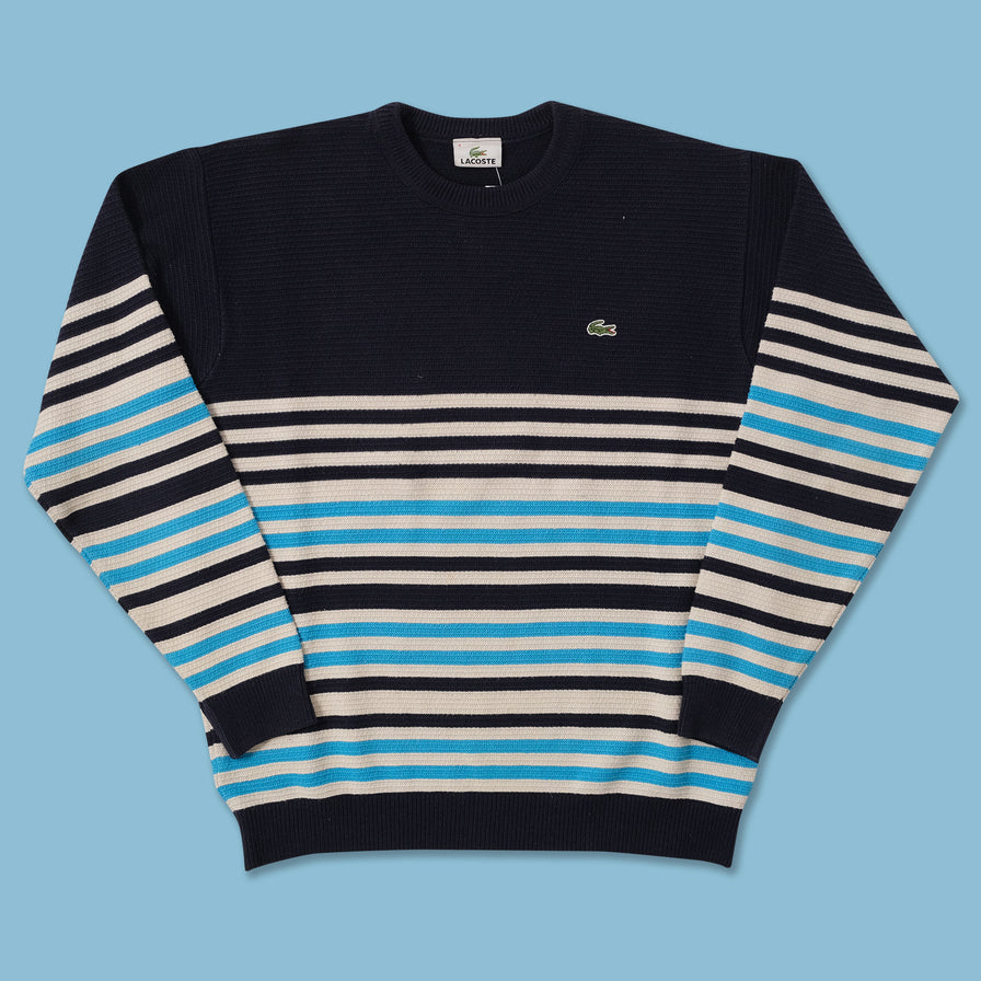 Vintage Lacoste Knit Sweater Medium 