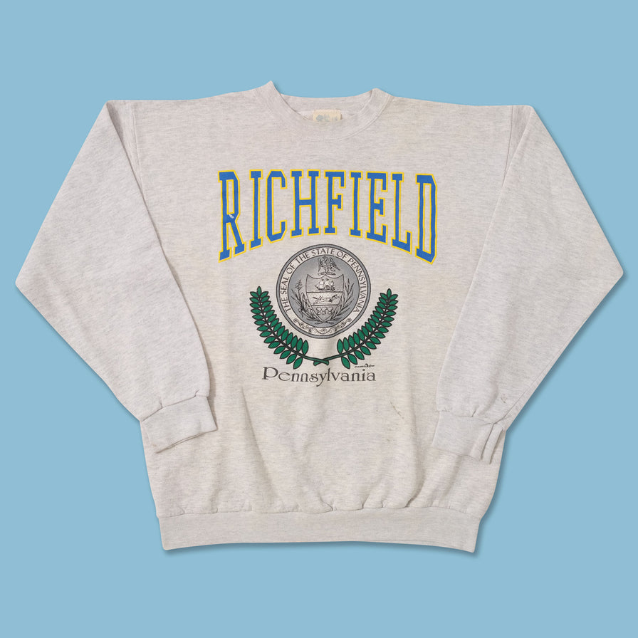 Vintage Richfield Pennsylvania Sweater Large 