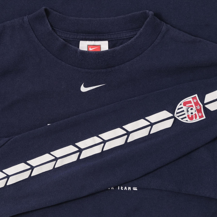 Vintage Nike US Soccer Longsleeve Medium 
