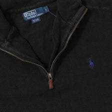 Vintage Polo Ralph Lauren Q-Zip Sweater Large 