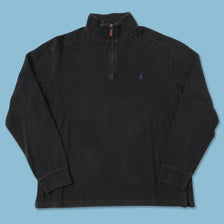 Vintage Polo Ralph Lauren Q-Zip Sweater Large 