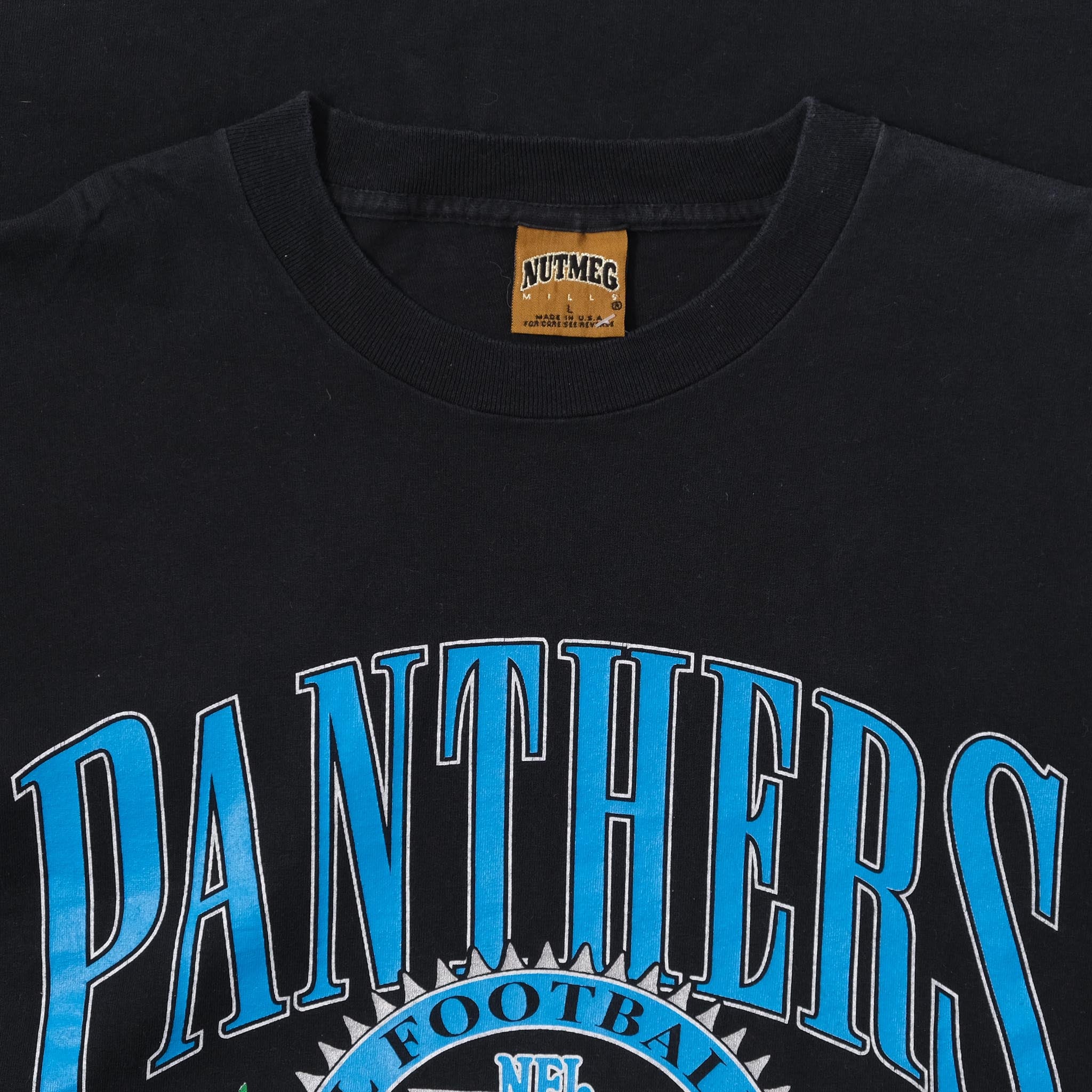 nutmeg, Shirts, Carolina Panthers Vintage 993 Black Panthers Graphic  Design T Shirt Size Xl