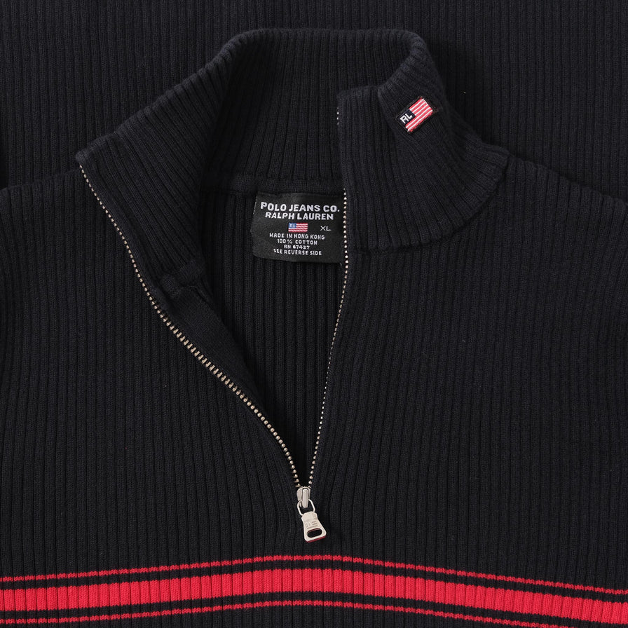 Women's Polo Jeans Q-Zip Sweater XSmall 