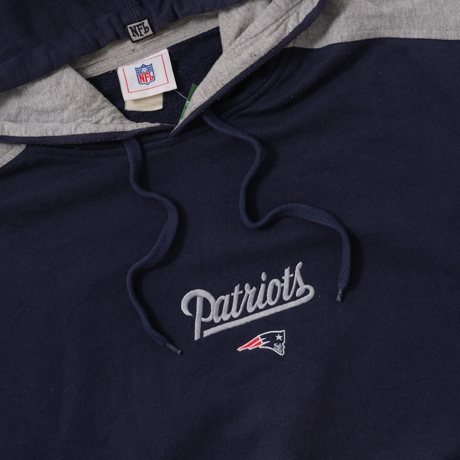 Vintage New England Patriots Hoody 3XLarge 