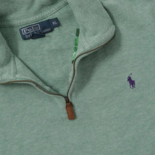 Vintage Polo Ralph Lauren Q-Zip Sweater XLarge 