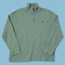 Vintage Polo Ralph Lauren Q-Zip Sweater XLarge 