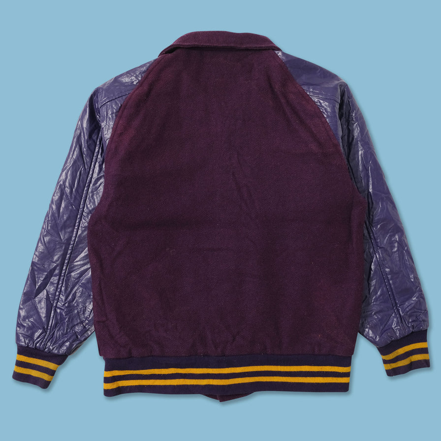 Vintage Wool Leather Varsity Jacket Medium 