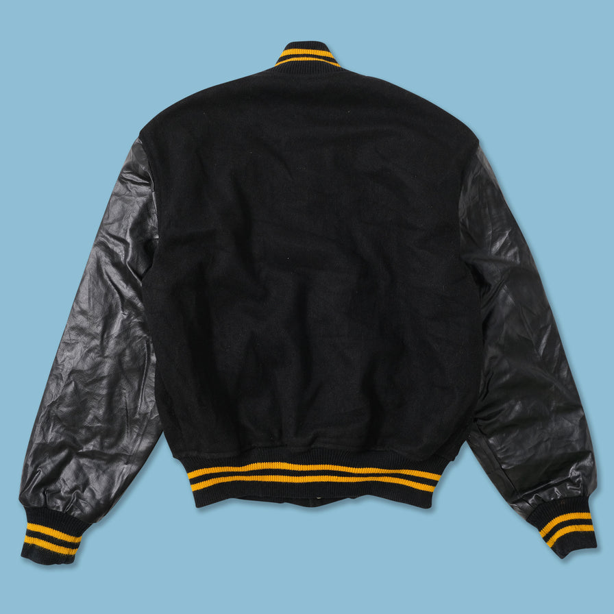 Vintage Wool Leather Varsity Jacket Medium 