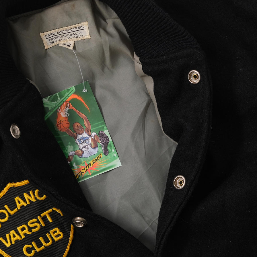 Vintage Wool Leather Varsity Jacket Medium 