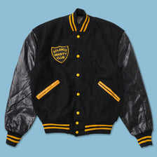 Vintage Wool Leather Varsity Jacket Medium 
