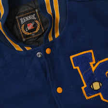 Vintage Wool Faux Leather Varsity Jacket XLarge