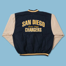 Vintage Champion San Diego Chargers Bomber Jacket XLarge 