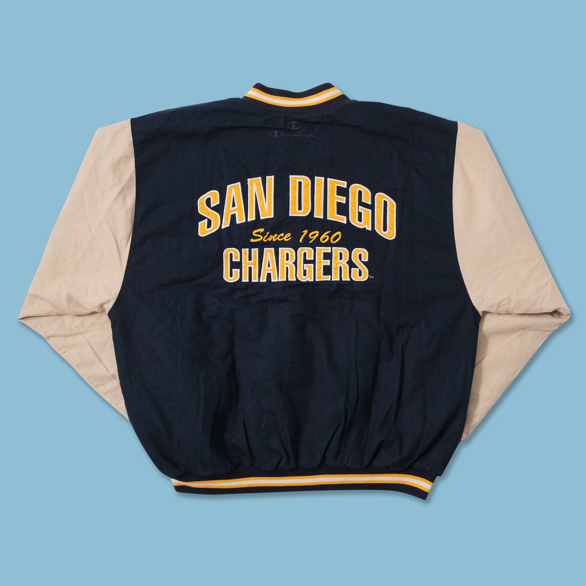 Vintage 80s San Diego Chargers Tee TShirt XLarge Champion Jersey