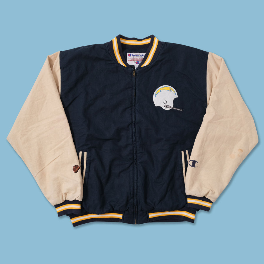 Vintage Champion San Diego Chargers Bomber Jacket XLarge 