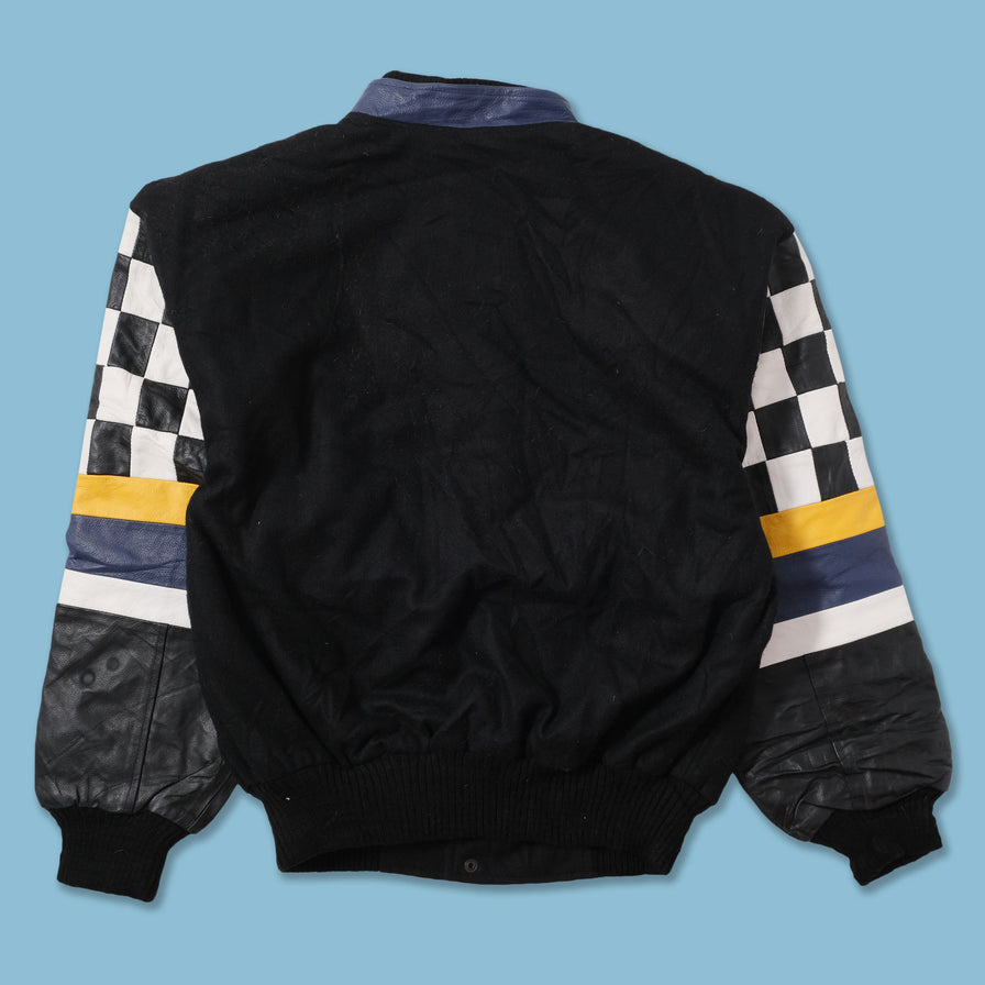 Vintage Wool Leather Varsity Jacket Medium 