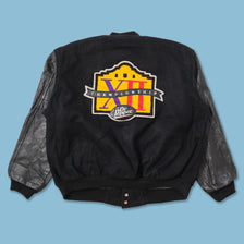 Vintage Big 12 Conference Wool Leather Varsity Jacket XLarge 