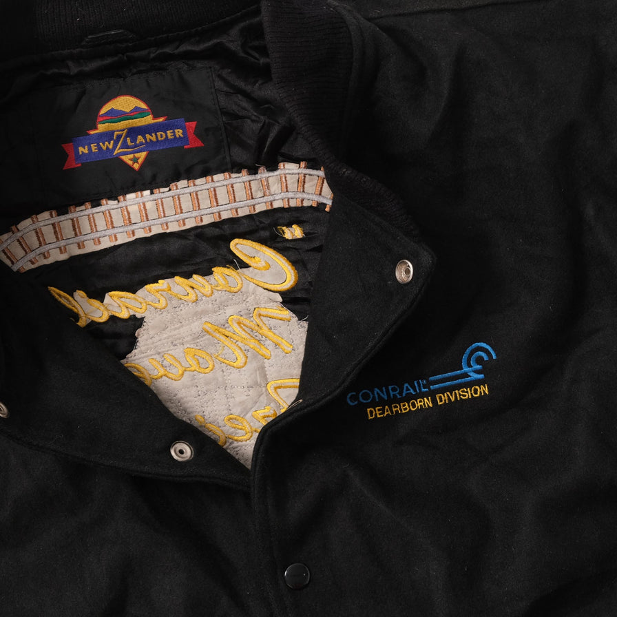 Vintage Wool Leather Varsity Jacket XXLarge 