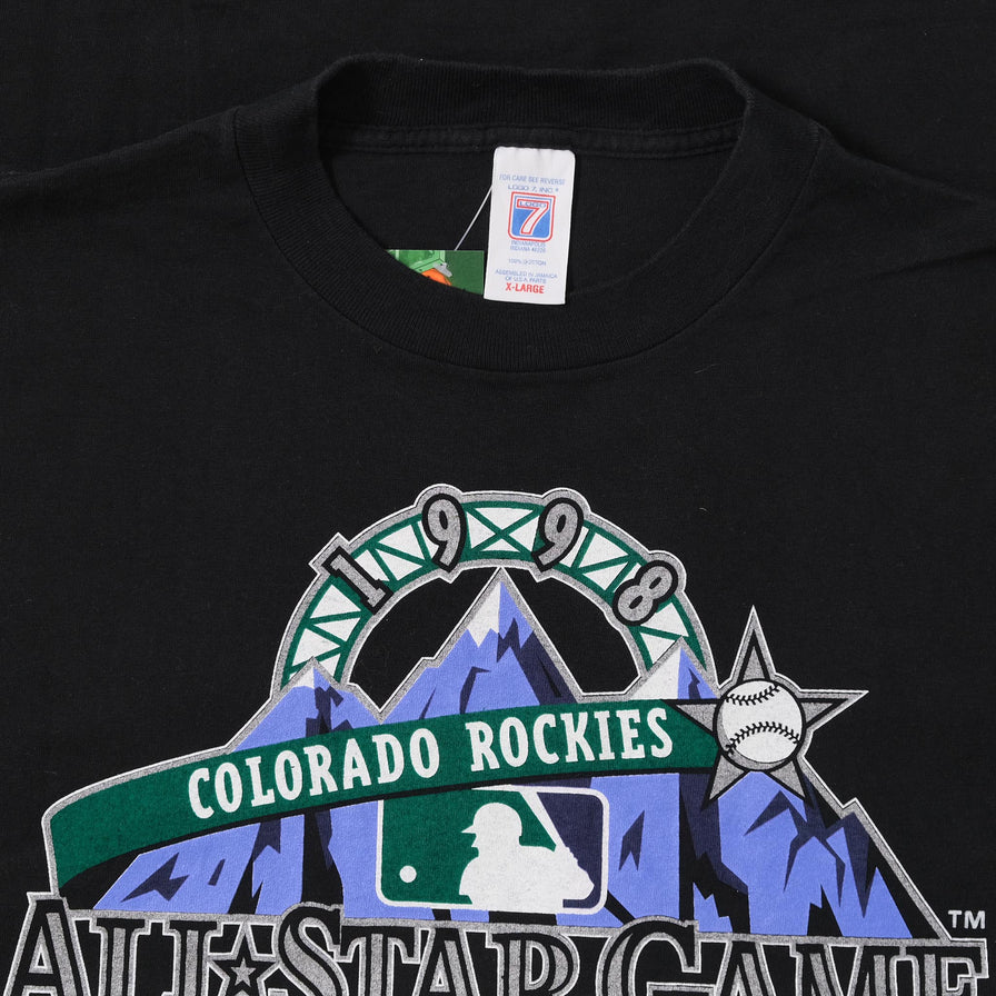 1997 Colorado Rockies T-Shirt XLarge 