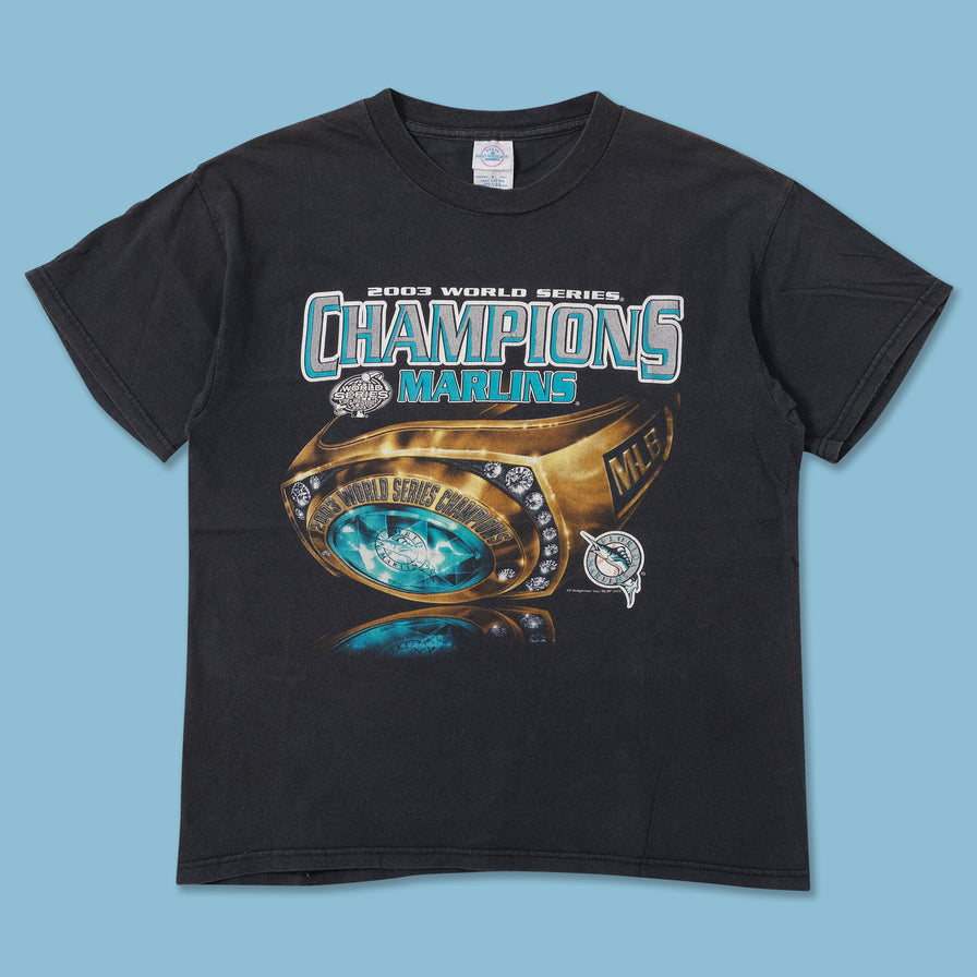 2003 Florida Marlins T-Shirt Medium 